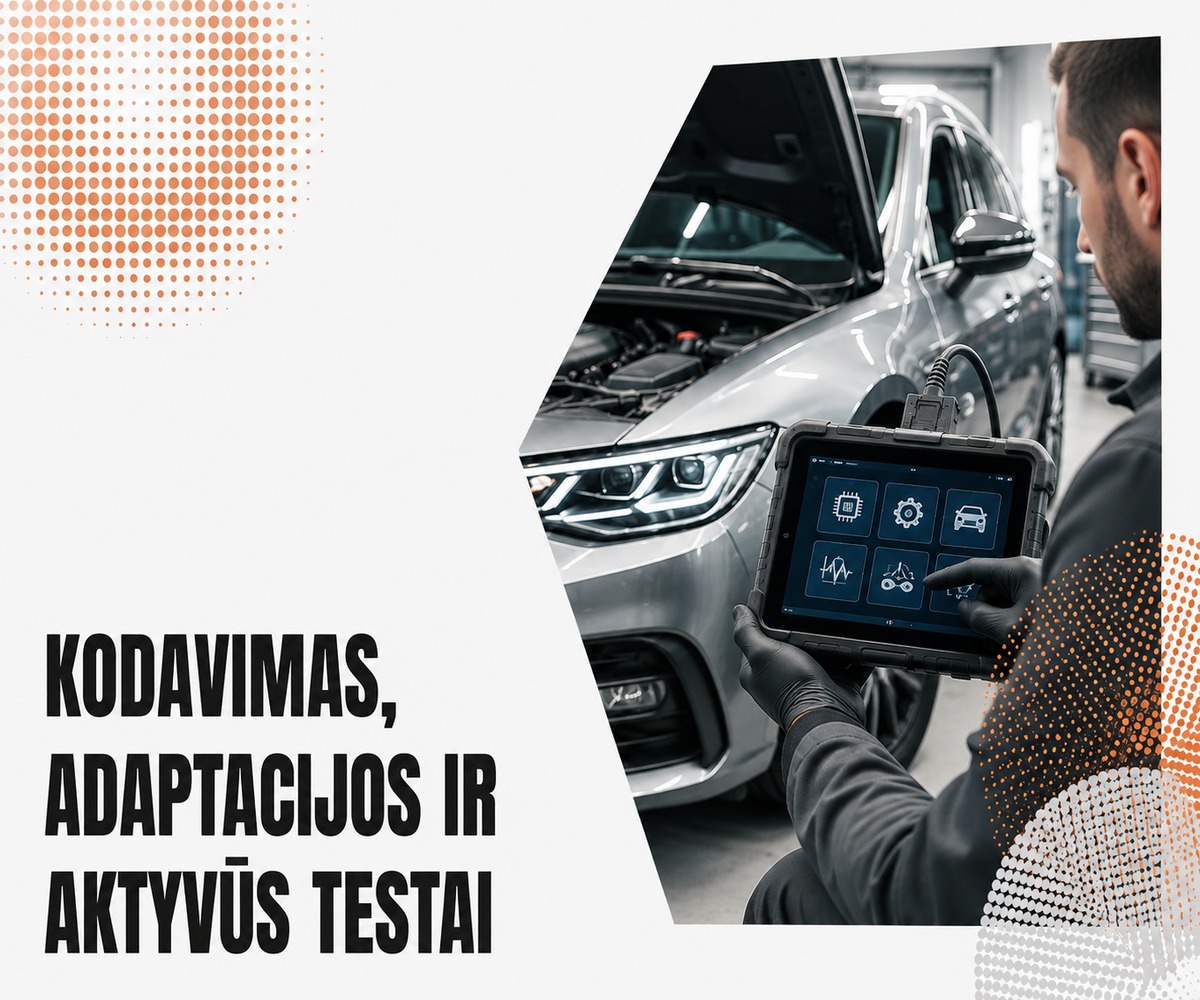 Aktyvūs testai, kodavimas ir adaptacijos: kuo skiriasi?