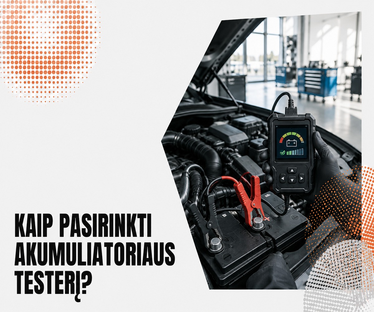 Kaip pasirinkti akumuliatoriaus testerį?