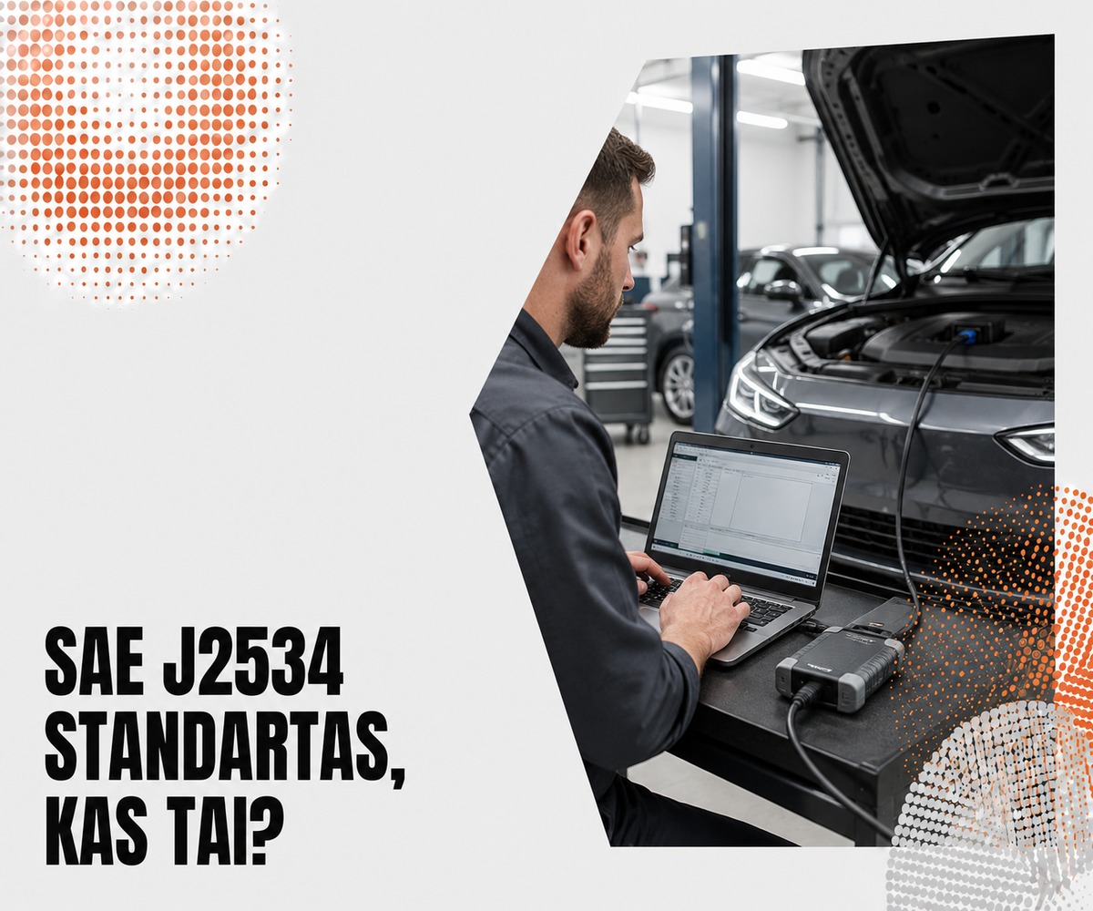 J2534 standartas: kas tai ir kodėl jis svarbus?