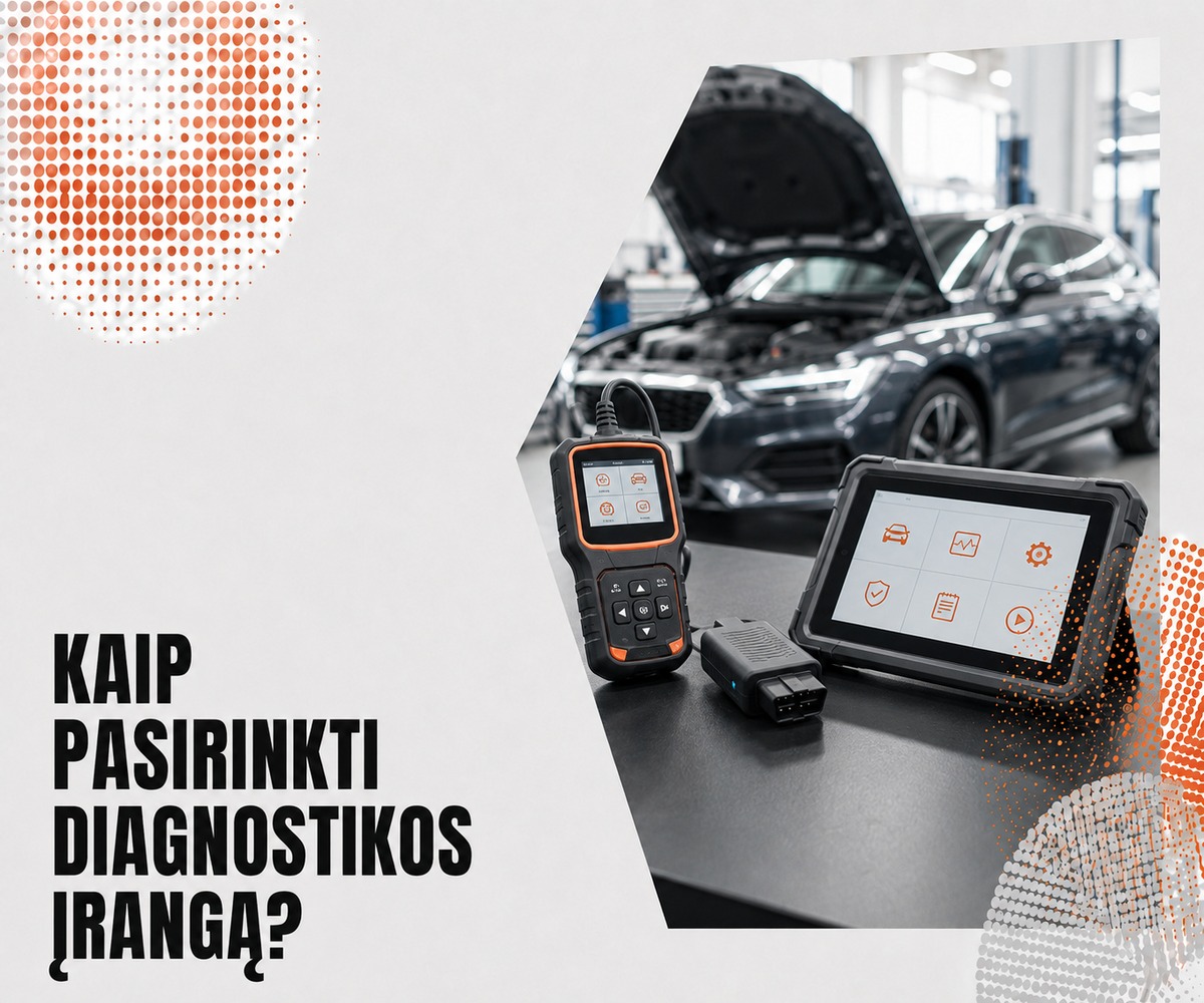 Kaip išsirinkti tinkamą diagnostikos įrenginį?