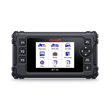 iCarsoft MT V6 Polaris motociklų diagnostikos įrenginys