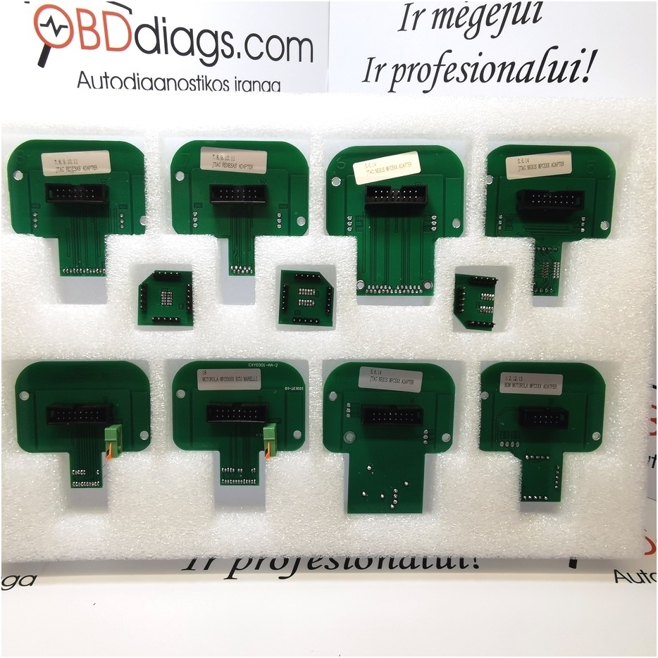 BDM ADAPTERIŲ KOMPLEKTAS KTAG / KTM / DIMSPORT ir kitiems 3 BDM ADAPTERIŲ KOMPLEKTAS KTAG / KTM / DIMSPORT ir kitiems 3