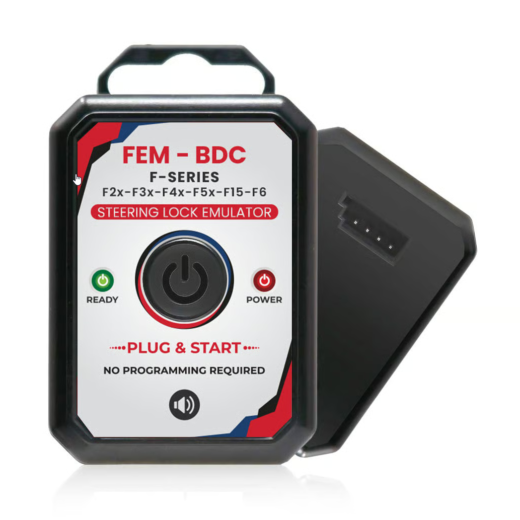 BMW / Mini Cooper F-Series FEM / BDC Steering Lock Emulator (F2x, F3x, F15, F16, F4x, F5x) No Programming Required – Plug & Play Solution 1 BMW / Mini Cooper F-Series FEM / BDC Steering Lock Emulator (F2x, F3x, F15, F16, F4x, F5x) No Programming Required – Plug & Play Solution 1