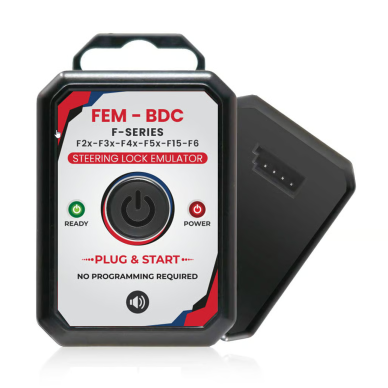 BMW / Mini Cooper F-Series FEM / BDC Steering Lock Emulator (F2x, F3x, F15, F16, F4x, F5x) No Programming Required – Plug & Play Solution 1 BMW / Mini Cooper F-Series FEM / BDC Steering Lock Emulator (F2x, F3x, F15, F16, F4x, F5x) No Programming Required – Plug & Play Solution 1