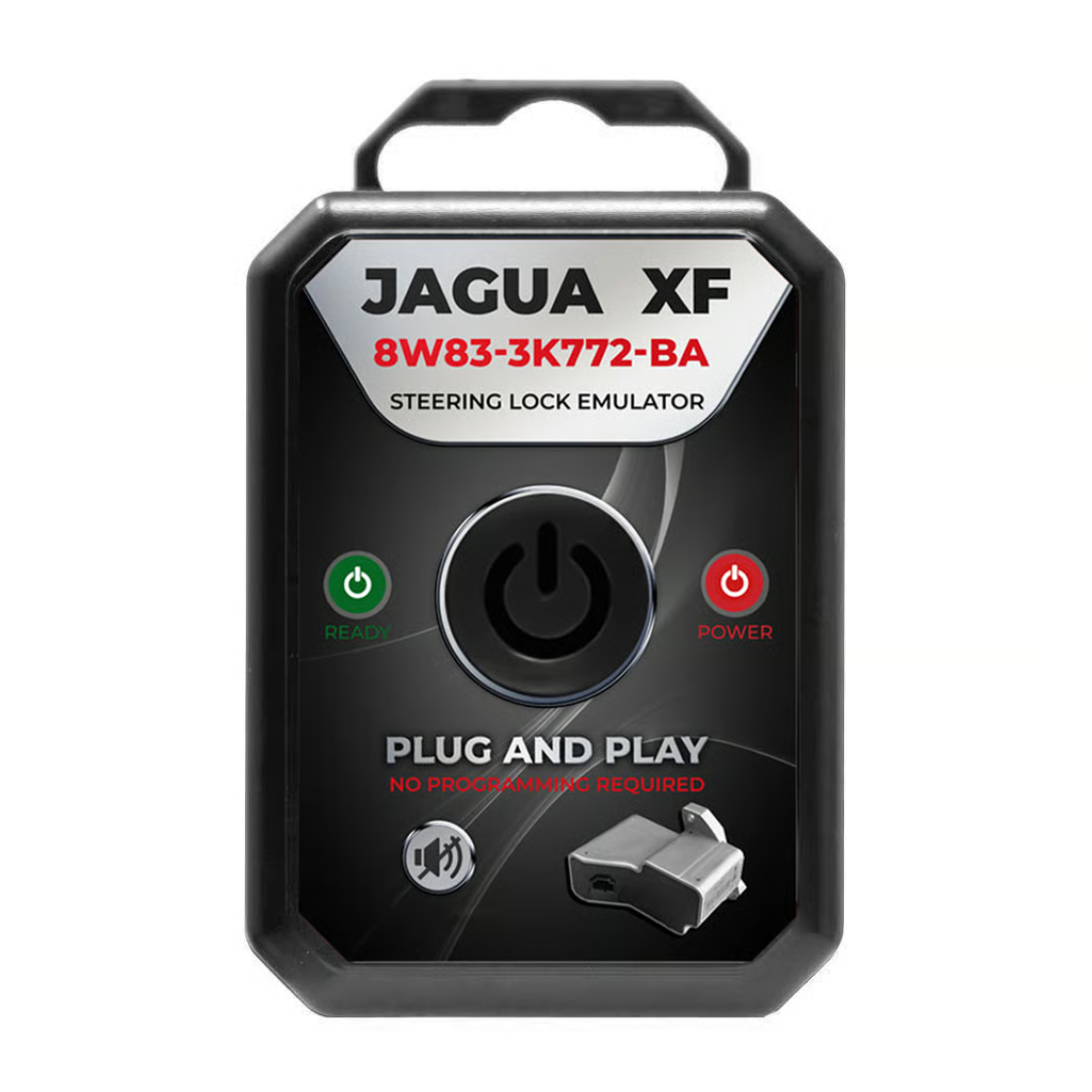 Jaguar XF / XFR / XK / XKR / XJ8 / XK8 ESL / ELV vairo užrakto emuliatorius Jaguar XF / XFR / XK / XKR / XJ8 / XK8 ESL / ELV vairo užrakto emuliatorius