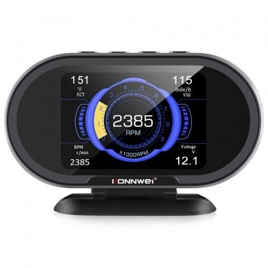 KONNWEI KW206 OBD2 skaitytuvas su skaitmeniniu ekranu KONNWEI KW206 OBD2 skaitytuvas su skaitmeniniu ekranu