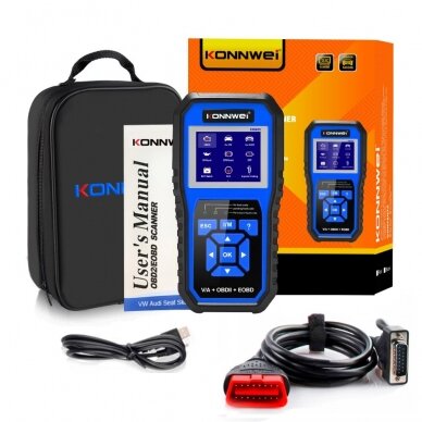 Konnwei KW450 VAG diagnostikos įranga 4