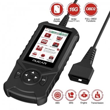 MUCAR CDE900 – OBD2 diagnostikos įrenginys automobiliams