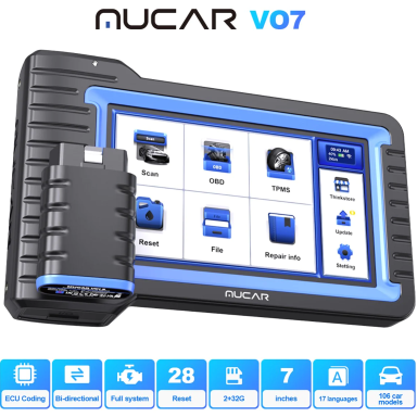 MUCAR VO7 universali diagnostikos įranga MUCAR VO7 universali diagnostikos įranga