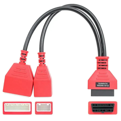 Nissan / Renault 16+32 Pin Adapter (Nissan ByPass Cable) 1 Nissan / Renault 16+32 Pin Adapter (Nissan ByPass Cable) 1