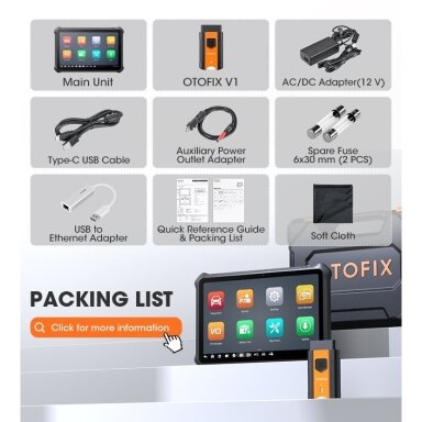 Universali diagnostikos ir programavimo įranga su planšete OTOFIX D1 PROS Universali diagnostikos ir programavimo įranga su planšete OTOFIX D1 PROS