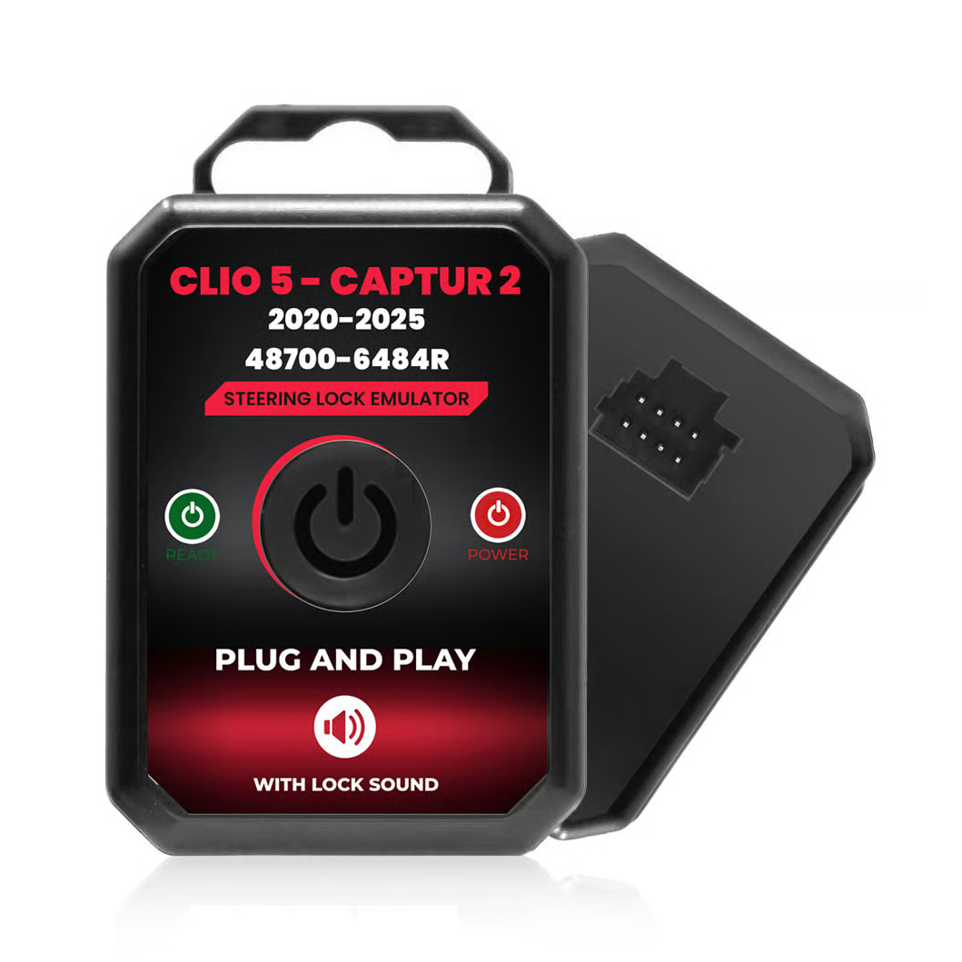 Renault Clio 5 / Captur 2 2020–2025 ESL / ELV Steering Lock Emulator – with Lock Sound – No Programming Required 2 Renault Clio 5 / Captur 2 2020–2025 ESL / ELV Steering Lock Emulator – with Lock Sound – No Programming Required 2