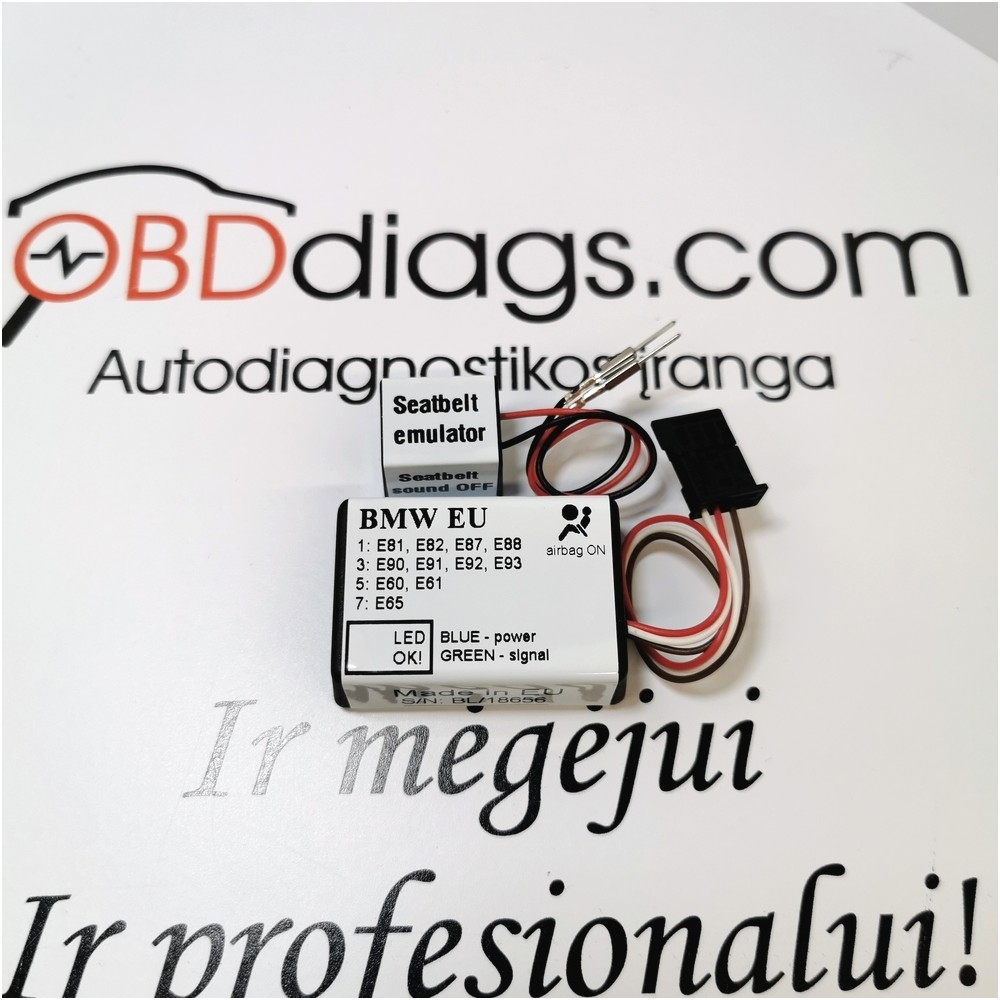 BMW sėdinės užimtumo emuliatorius 2 BMW sėdinės užimtumo emuliatorius 2