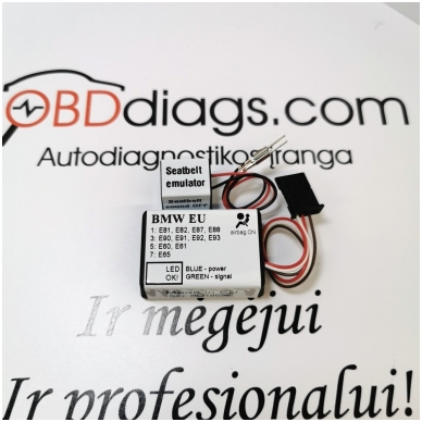 BMW sėdinės užimtumo emuliatorius 2 BMW sėdinės užimtumo emuliatorius 2