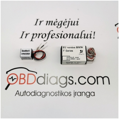 BMW sėdinės užimtumo emuliatorius 3 BMW sėdinės užimtumo emuliatorius 3