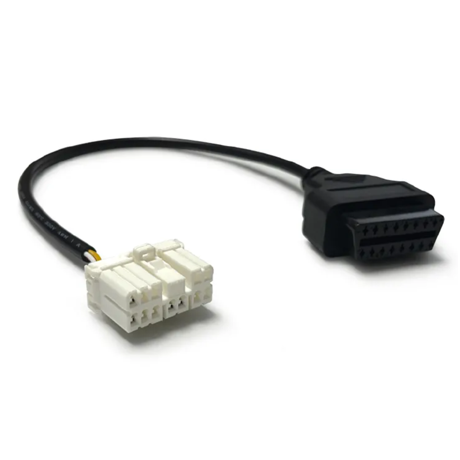 Tesla Model S / Model X OBD Adapter Cable (12-Pin to OBD2)
