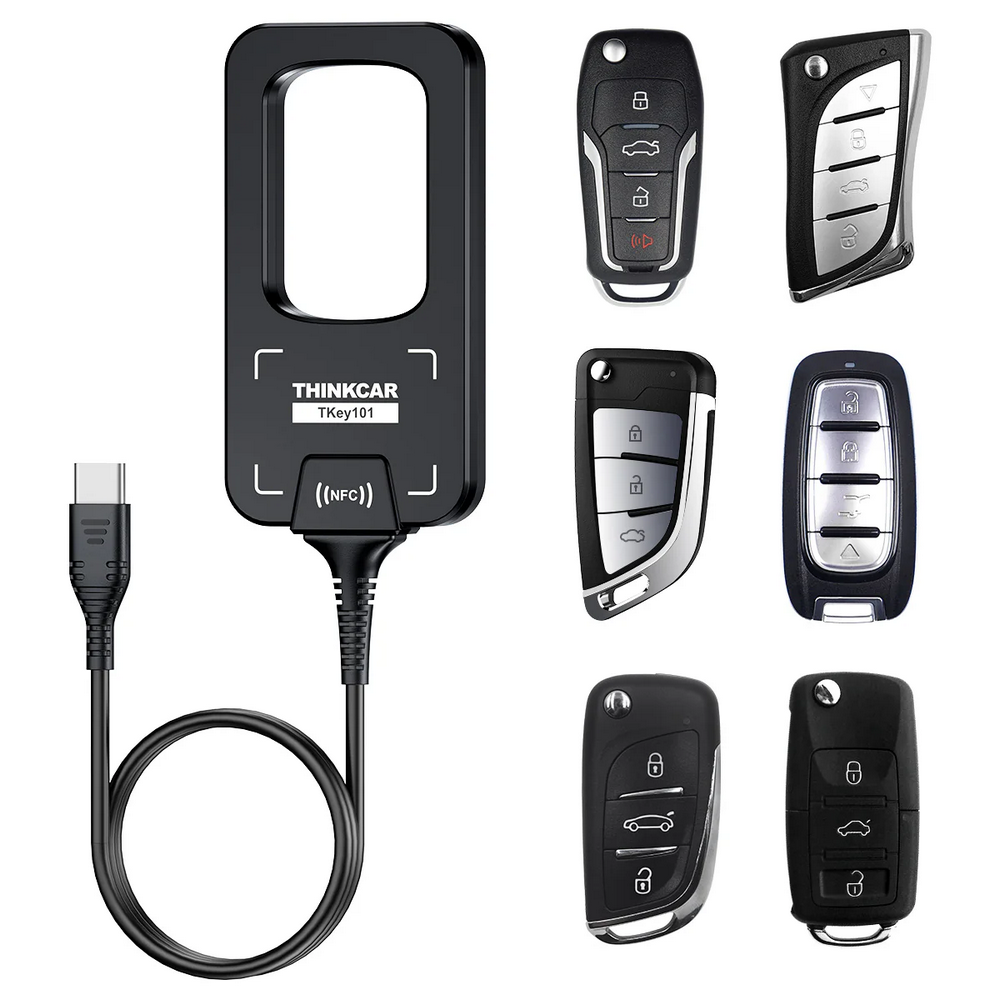 THINKCAR TKEY101 Car Key Programmer – with 6 Universal Remote Keys