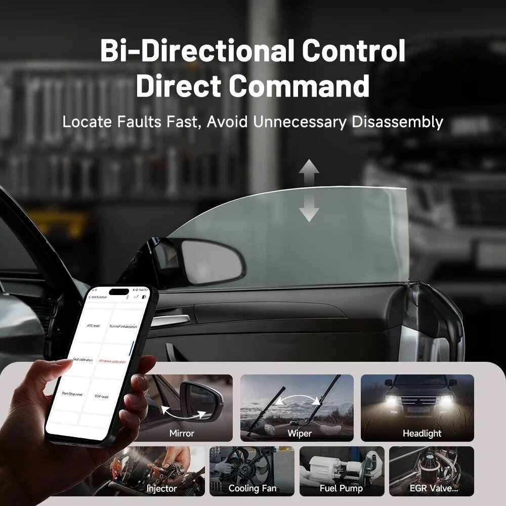 TOPDON TopScan Master – profesionali Bluetooth diagnostikos įranga Android / iOS 2 TOPDON TopScan Master – profesionali Bluetooth diagnostikos įranga Android / iOS 2