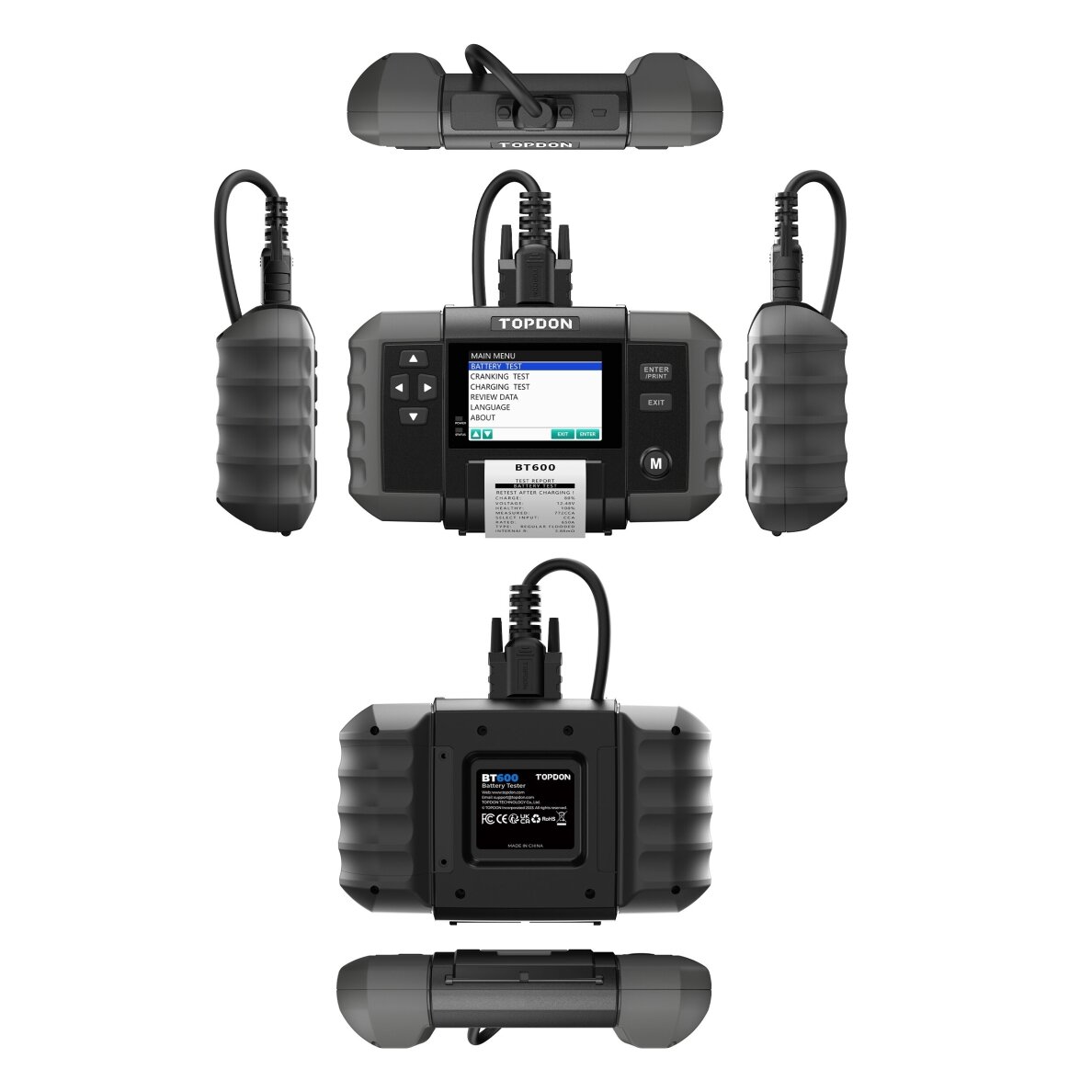TOPDON BT600 – professional battery tester 2 TOPDON BT600 – professional battery tester 2