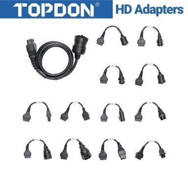 Topdon HD Kit – Diagnostikos rinkinys sunkiasvorėms transporto priemonėms Topdon HD Kit – Diagnostikos rinkinys sunkiasvorėms transporto priemonėms
