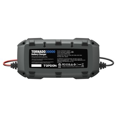 TOPDON Tornado30000 – universalus 6V / 12V / 24V išmanusis įkroviklis (iki 30A)