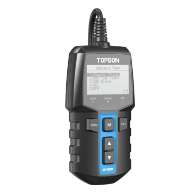 TOPDON BT100 – akumuliatorių testeris 2 TOPDON BT100 – akumuliatorių testeris 2