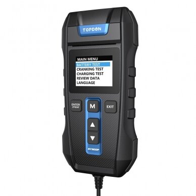 Topdon BT300P akumuliatorių testeris 1 Topdon BT300P akumuliatorių testeris 1