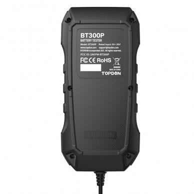 Topdon BT300P akumuliatorių testeris 2