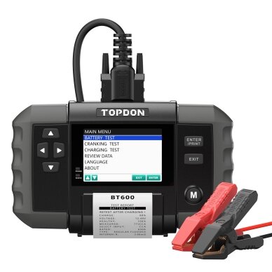 TOPDON BT600 – professional battery tester TOPDON BT600 – professional battery tester