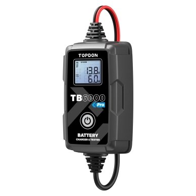 TOPDON TB6000Pro – Smart Battery Charger & Tester with Bluetooth 2 TOPDON TB6000Pro – Smart Battery Charger & Tester with Bluetooth 2