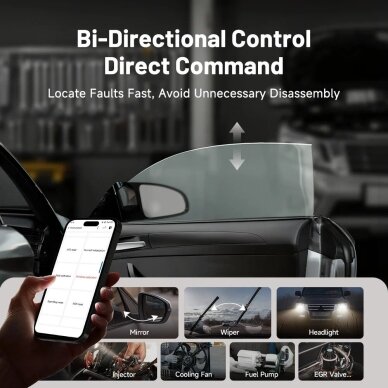 TOPDON TopScan Master – profesionali Bluetooth diagnostikos įranga Android / iOS 2 TOPDON TopScan Master – profesionali Bluetooth diagnostikos įranga Android / iOS 2