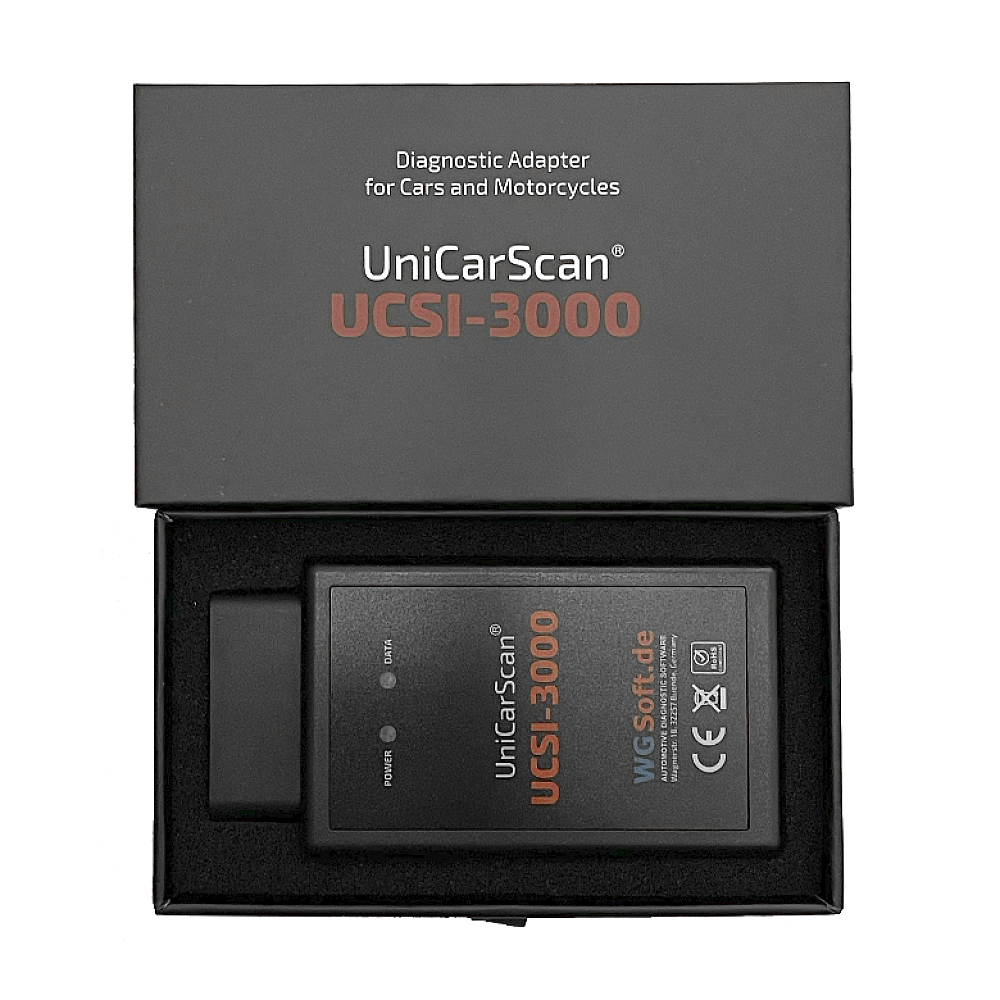 UniCarScan UCSI-3000 ENET WiFi/LAN diagnostikos ir kodavimo adapteris BMW / MINI 2