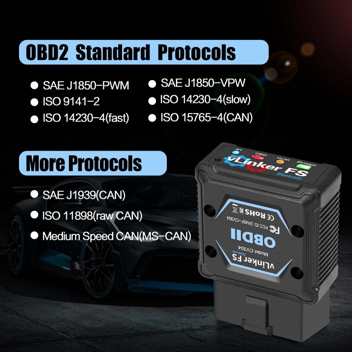 Vgate vLinker FS Bluetooth 4