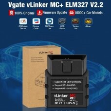 Vgate vLinker MC+ BT4.0 (BimmerCode / Forscan / Auto Doctor)